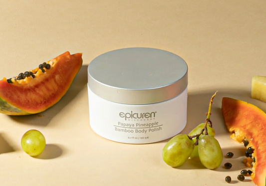 Epicuren Discovery- Papaya Pineapple Bamboo Body Polish (6.7 oz)