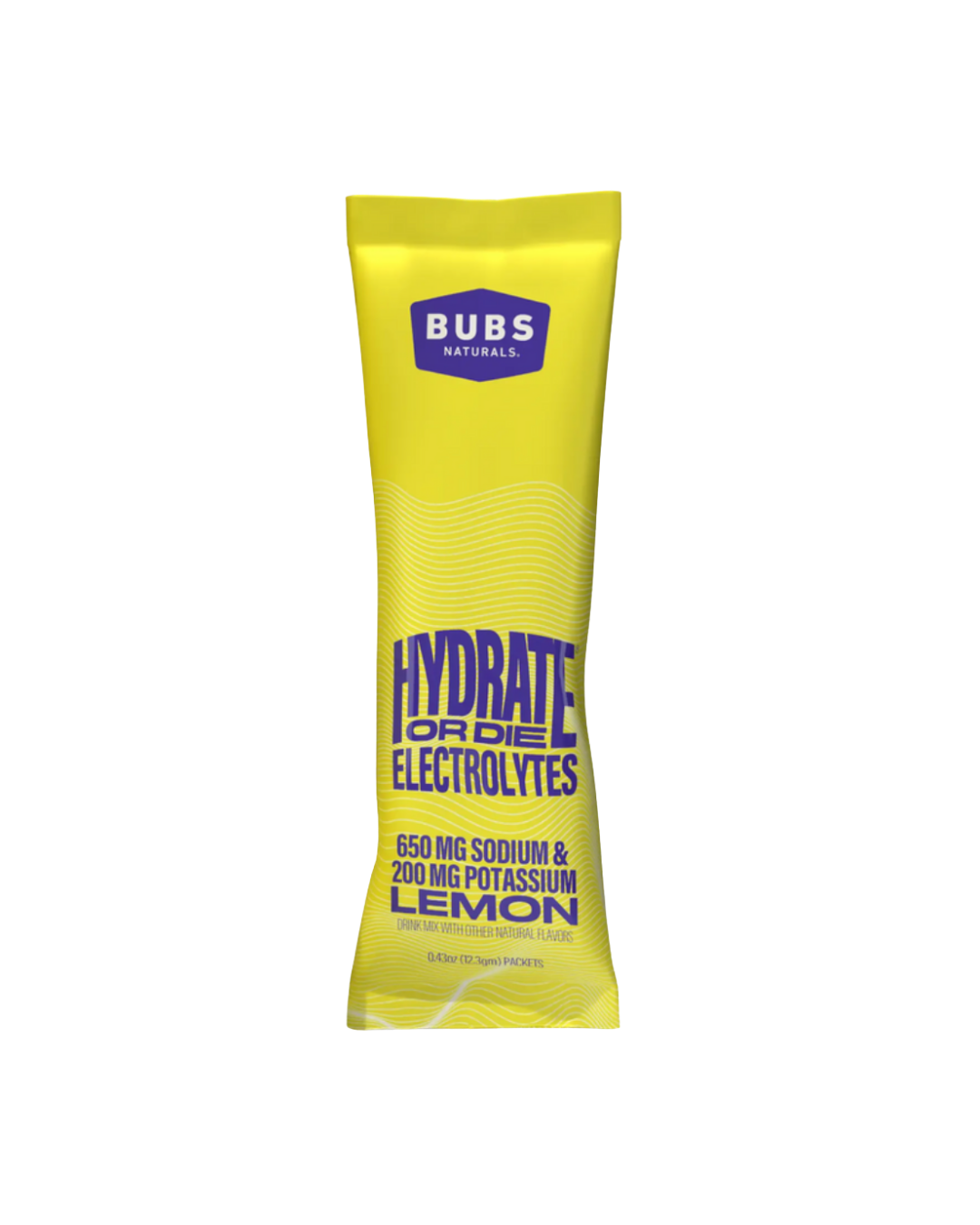Bubs Natural- Hydrate or Due Electrolytes Lemon (Box of 20)