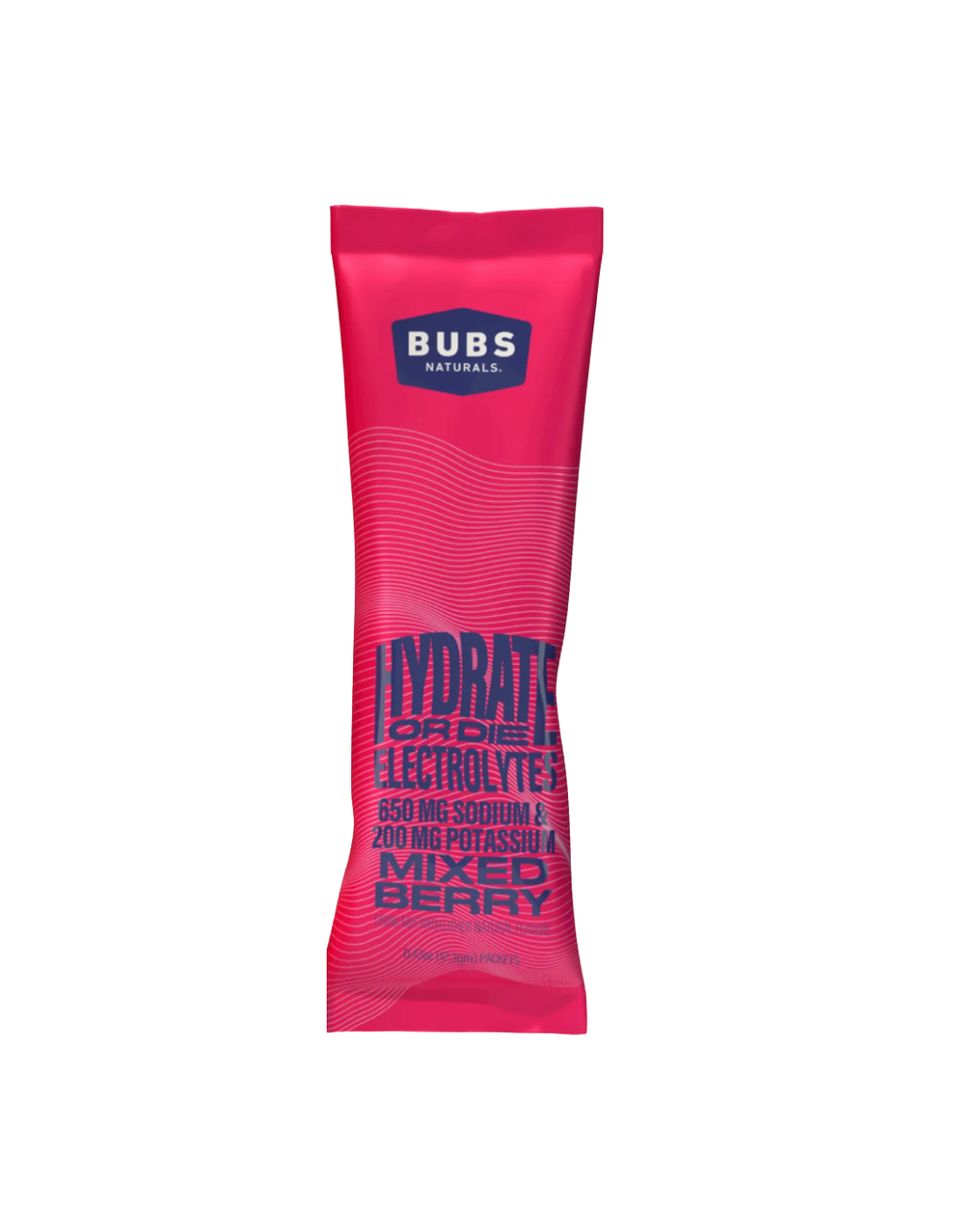 Bubs Natural- Hydrate or Die Electrolytes Mixed Berry (Box of 20)