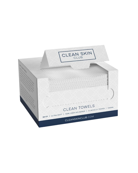 Clean Skin Club- Clean Towels (25 Count)