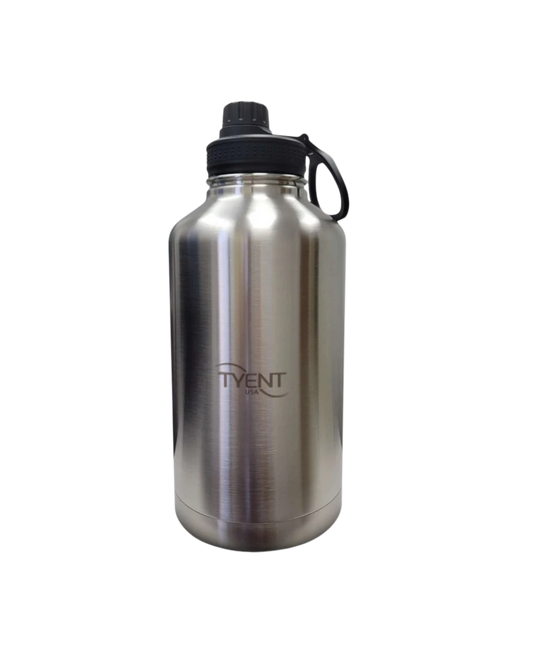 Tyent- 64oz. Consumable Large Stainless Steel Water Bottles