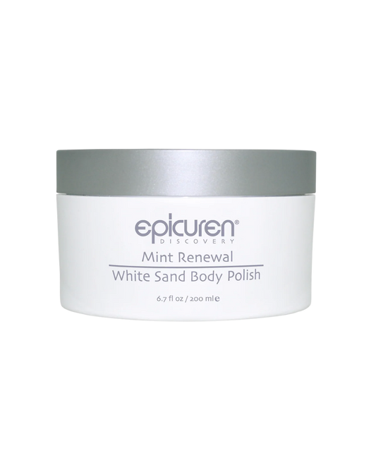 Epicuren Discovery- Mint Renewal White Sand Body Polish (6.7 oz)