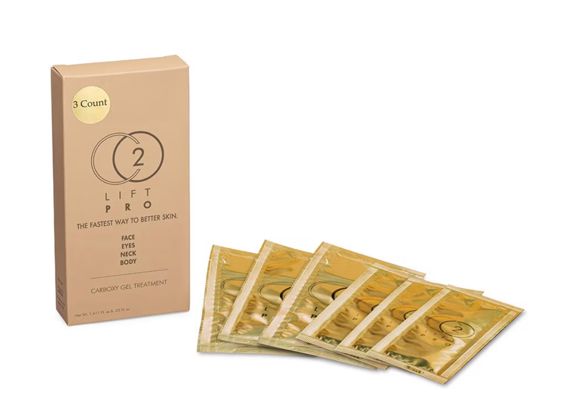 CO2 Lift Pro- Face, Eyes, Neck Body Carboxy Gel (3 Applications)