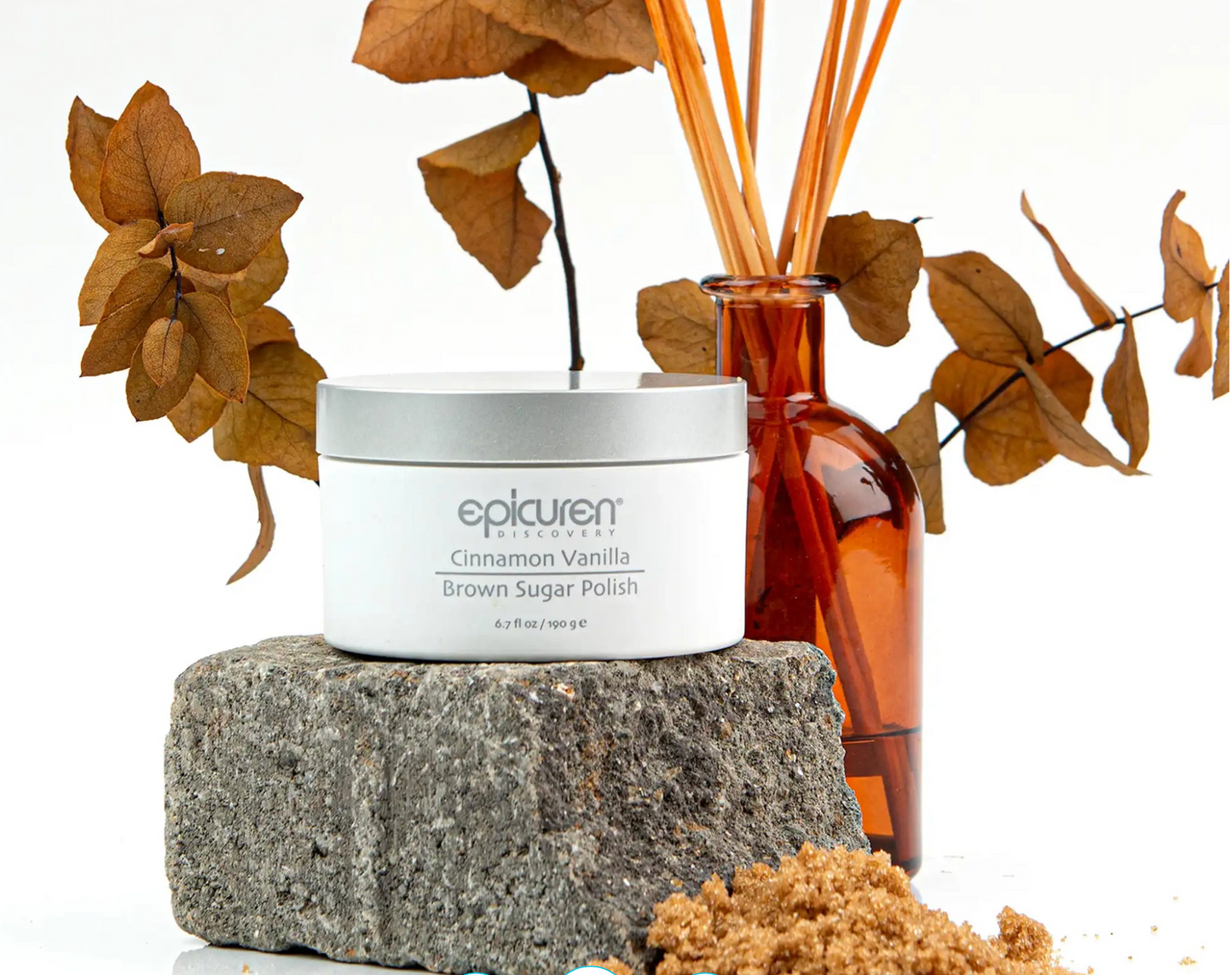 Epicuren Discovery- Cinnamon Vanilla Brown Sugar Polish (6.7 oz)