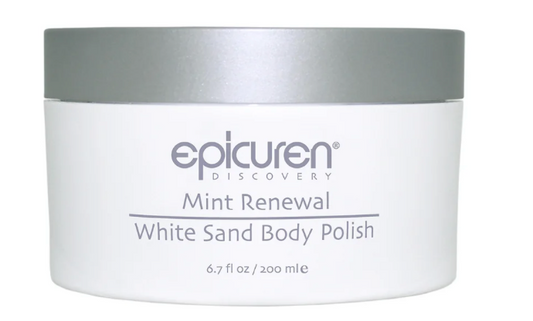 Epicuren Discovery- Mint Renewal White Sand Body Polish (6.7 oz)