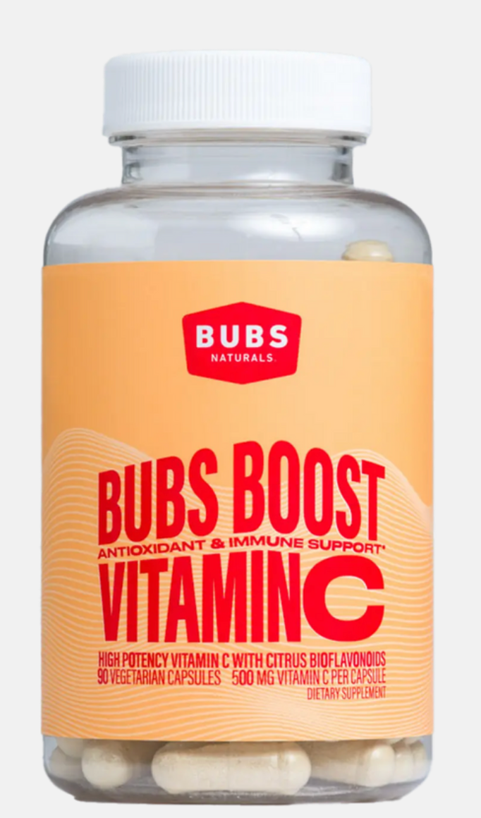 Bubs Naturals- Bubs Boost Antioxidant & Immune Support Vitamin C (90 Capsules)