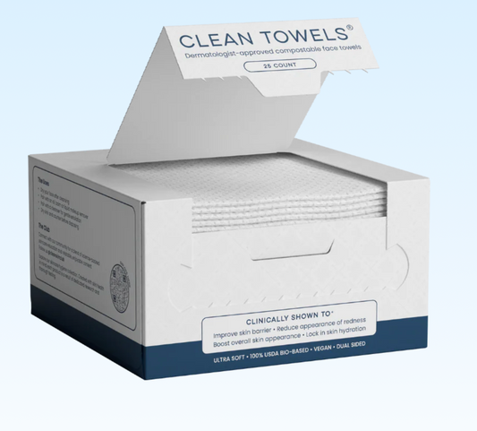 Clean Skin Club- Clean Towels (25 Count)