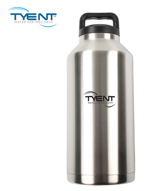 Tyent- 64oz. Consumable Large Stainless Steel Water Bottles